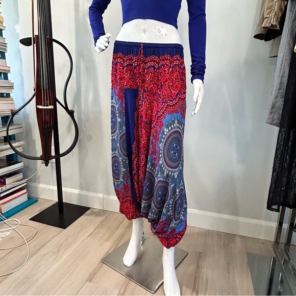 Colourful Balloon Harem Pants - Picture 5 of 12